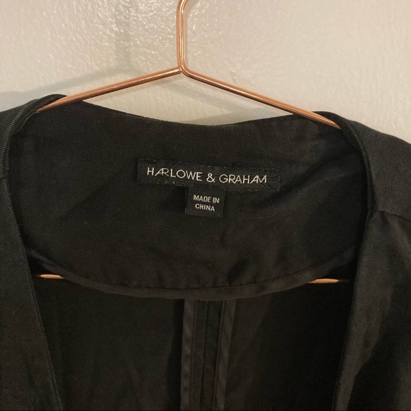 HARLOWE & GRAHAM Tencel blazer - Picture 6 of 9